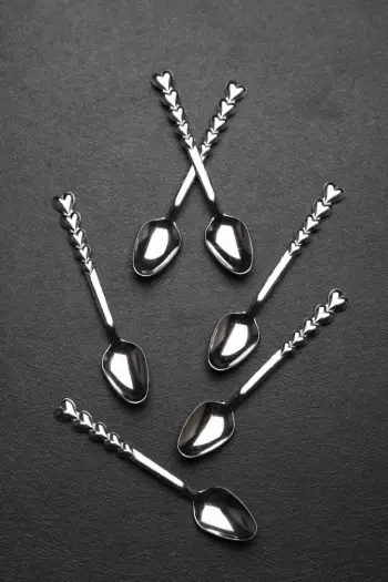 Set lugësh (6 copë), Hermia, W-6, zemër