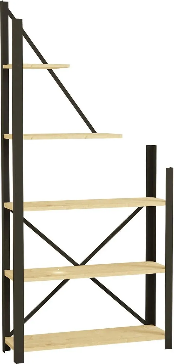 Raft librash Hanah Home, Eagle, ngjyrë safir dhe e zezë - 3