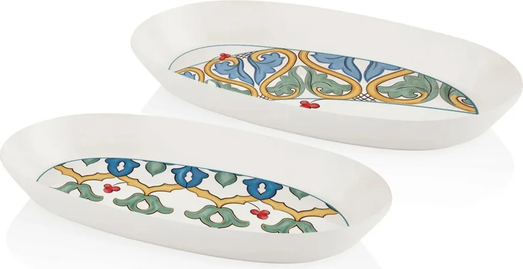 Set pjatash shërbimi (2 copë), Hermia, LMN007 - 1