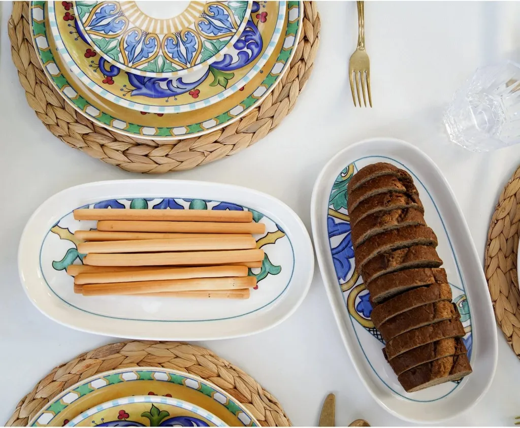 Set pjatash shërbimi (2 copë), Hermia, LMN007 - 2