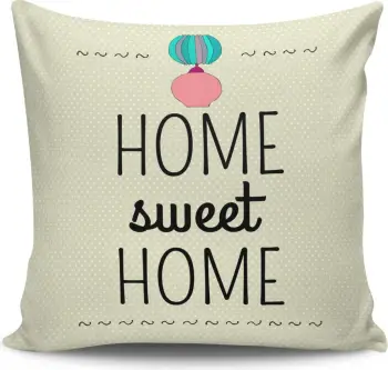 Jastëk mbulesë Aberto Design, NKRLNT-033, pa mbushje, shumëngjyrëshe, 43x43cm