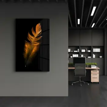 Pikturë dekorative prej xhami të temperuar, Wallity, OGLS-6009, 46x72cm