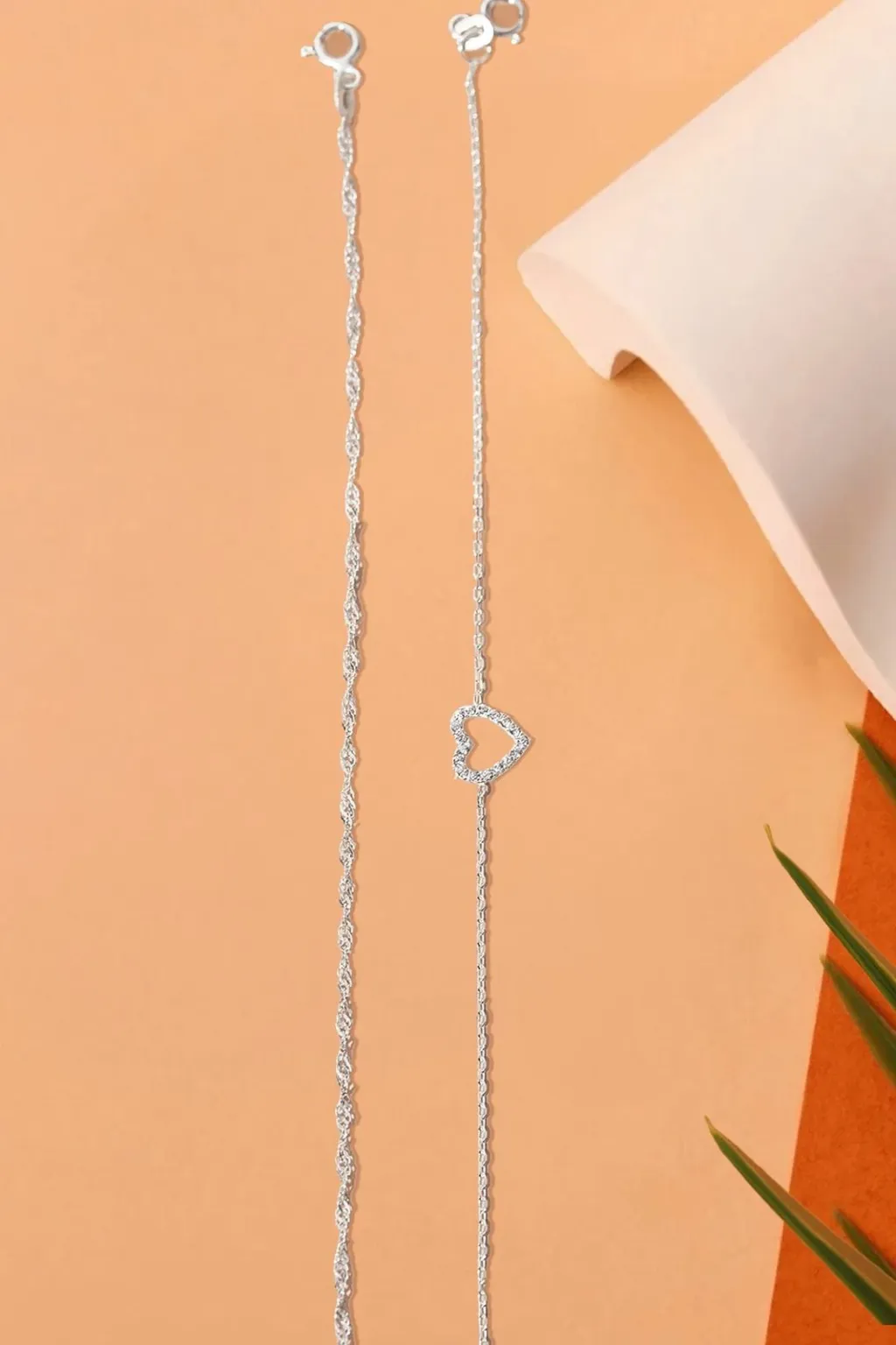 Byzylyk argjendi Elika Silver, ELKSET80098 - 5