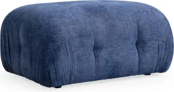 Puf Atelier del Sofa, ngjyrë blu nate, Petite