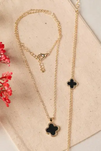 Set qafore dhe byzylyk metalik, ngjyrë ari, Elika, CSET9922