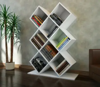 Librari / Raft Librash Kumsal, bardhë