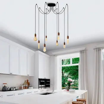 Llambë tavani moderne, bakri, Opviq Kabluni MR-917