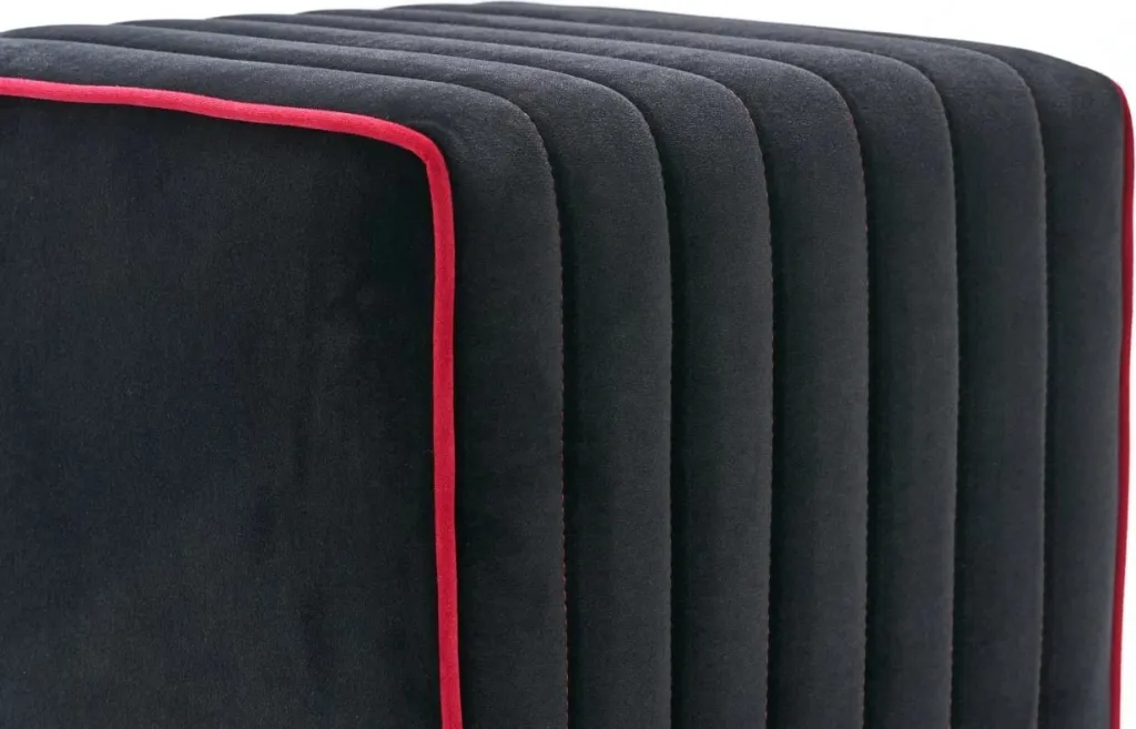 Puf Mona, Atelier del Sofa, anthracite me rozë - 6
