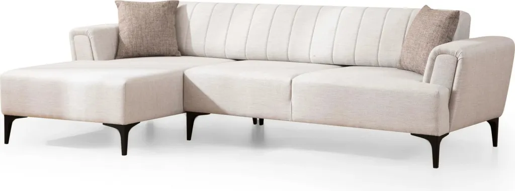 Kënd-sofë shtrat Hamlet, ecru, Atelier del Sofa, këndi majtas - 4