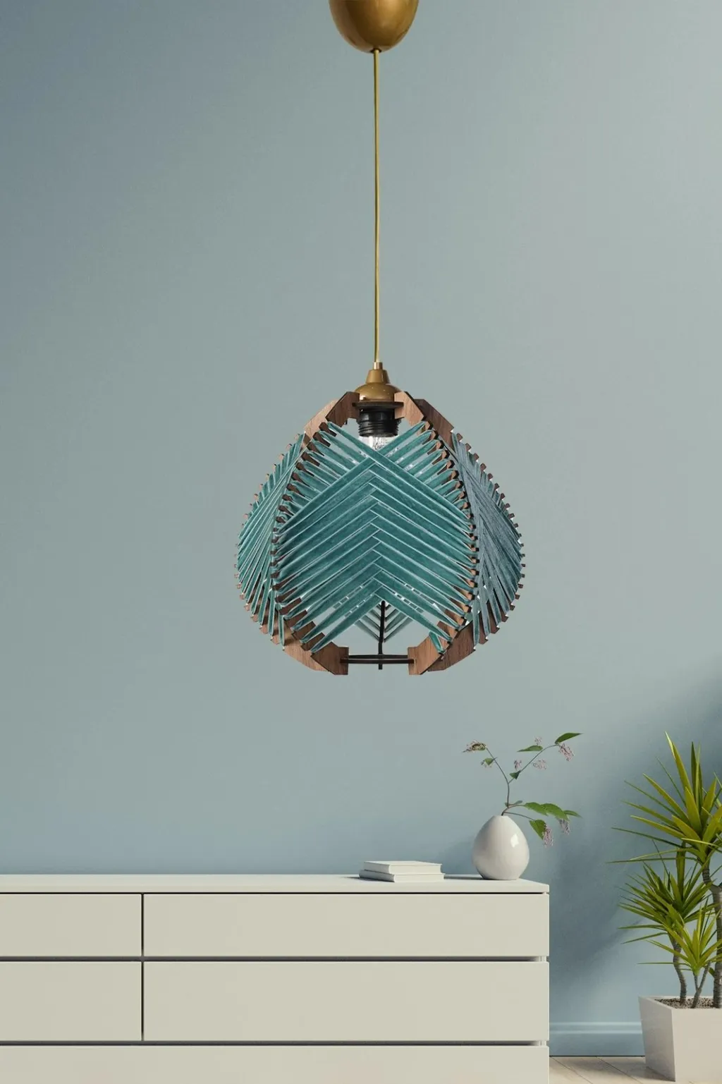 Llambë tavani Opviq, blu, YL231 - 1