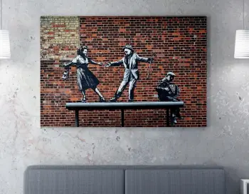 Pikturë dekorative në kanavacë Wallity, WY29, 70x100cm
