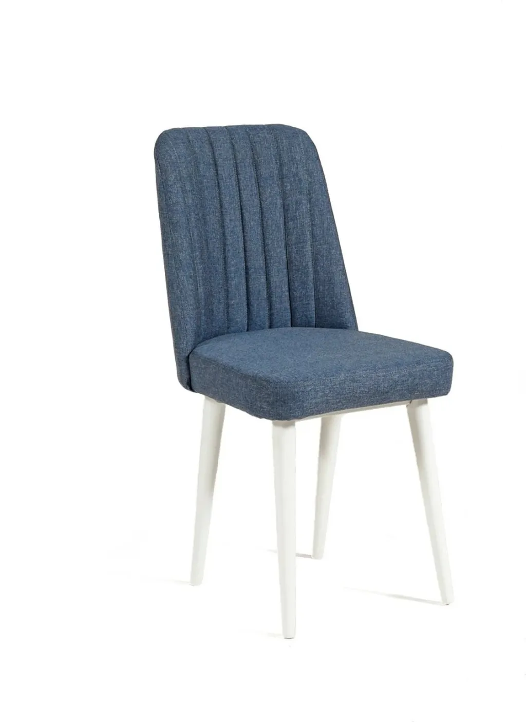 Karrige Vina Sandalye Dark Blue, White, bardhë, Dark kaltër - 4