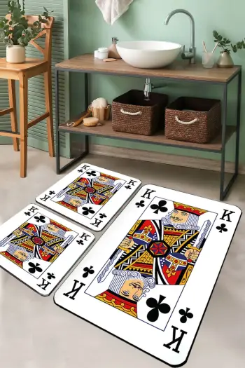 Set tapetash për banjo, 3 copë, dizajn letra Karo, Mijölnir