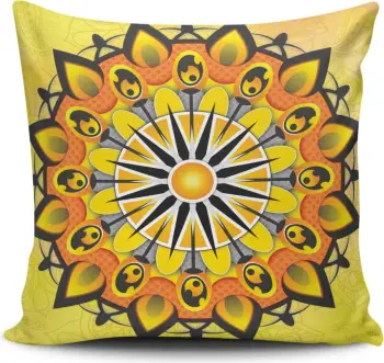 Jastëk mbulesë Aberto Design, MANDALA-21, pa mbushje