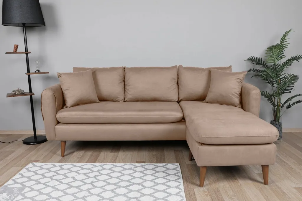 Këndare Atelier del Sofa, Sofia Corner Right, ngjyrë Rock - 1