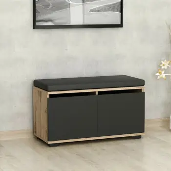 Dollap për këpucë Hanah Home Drago, ngjyrë arre dhe e zezë