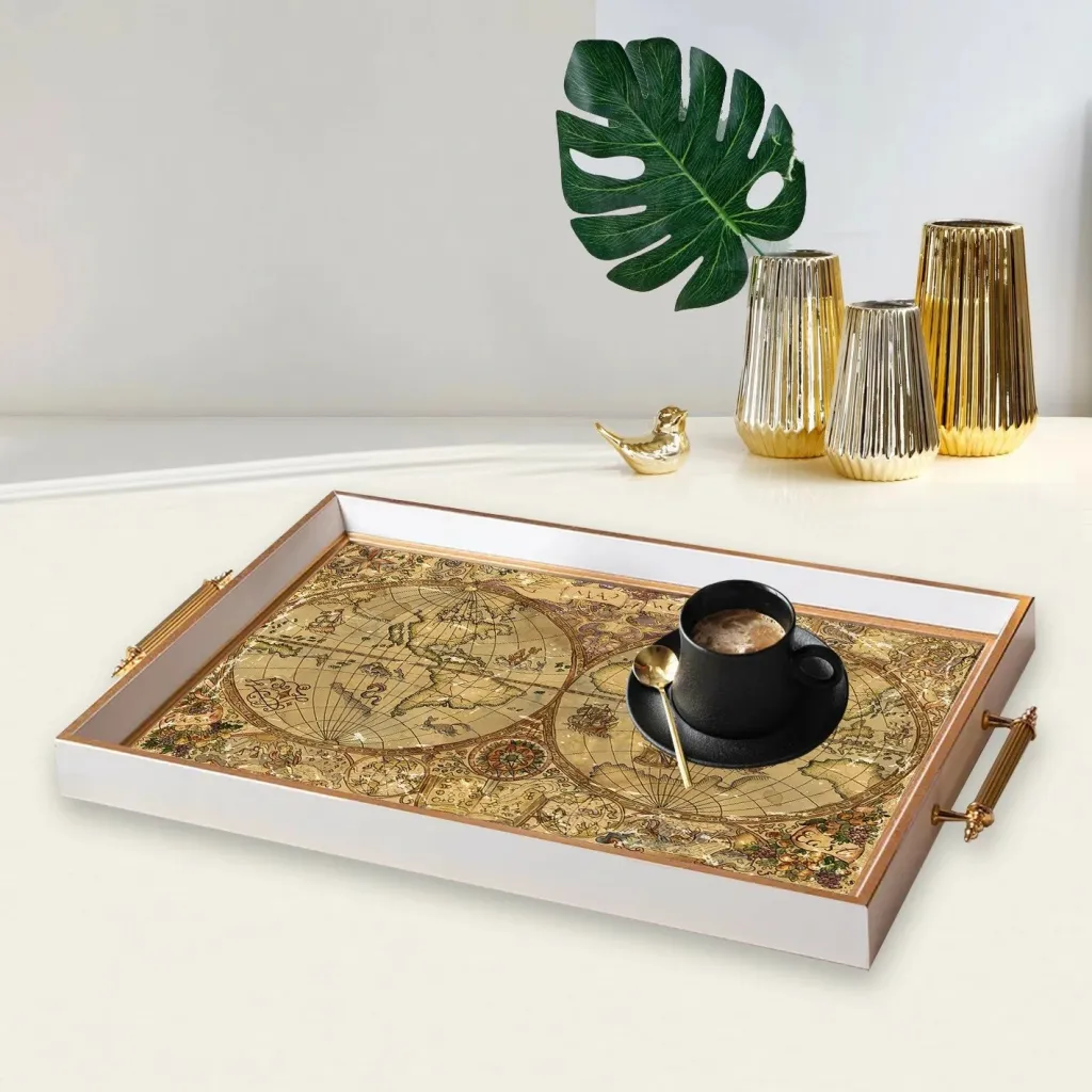 Tabaka prej qelqi Aberto Design, TPB9867, shumëngjyrëshe - 1