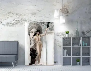 Pikturë dekorative në kanavacë Wallity, WY146, 70x100cm