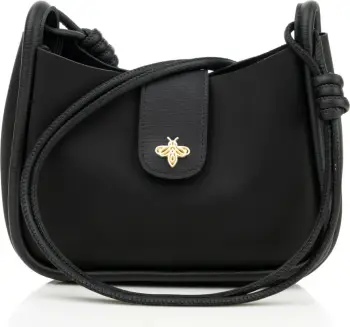Çantë crossbody Lucky Bees, e zezë, 1261