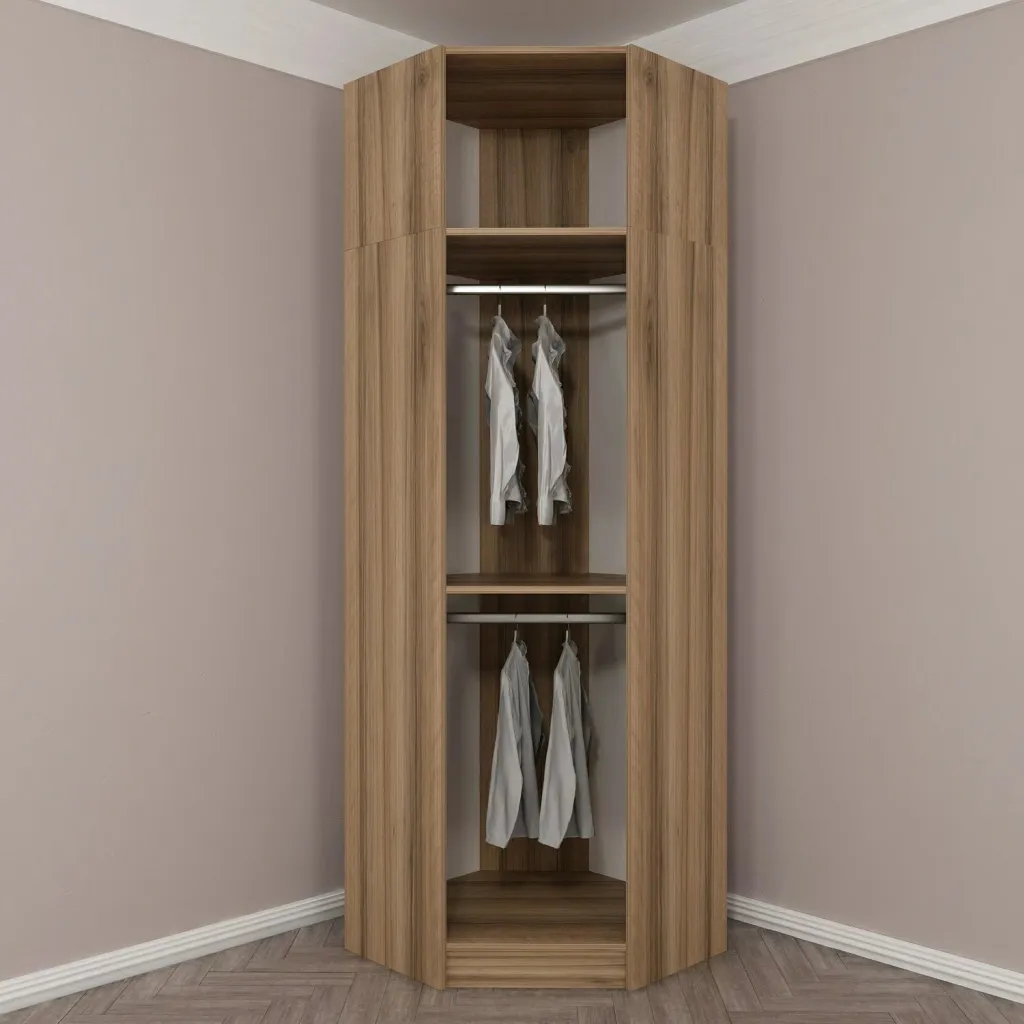 Dollap Rrobash Kale antracit Oak, antracit, lis - 5