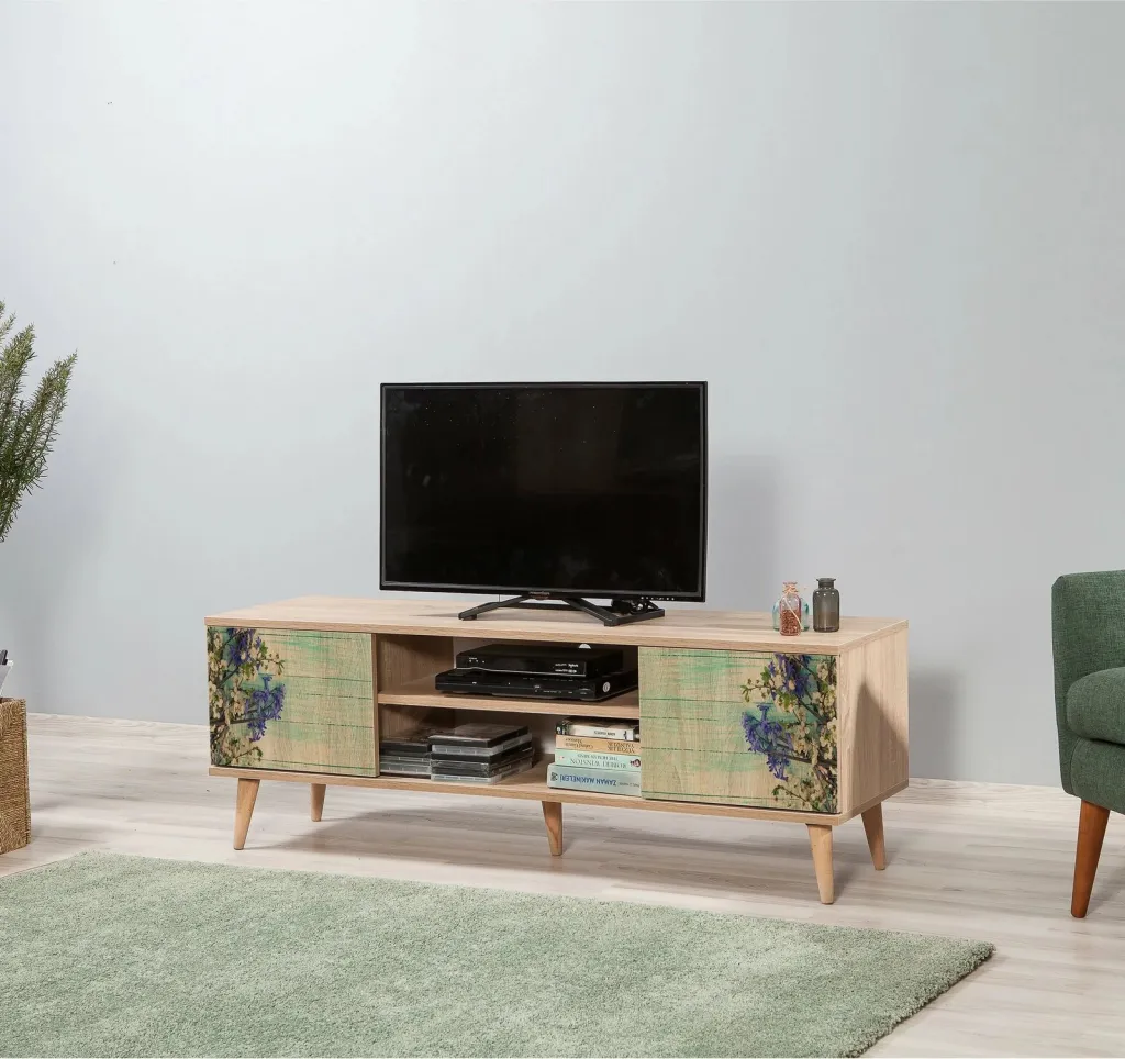 Komodinë për TV Truva, Sonoma lis - 3