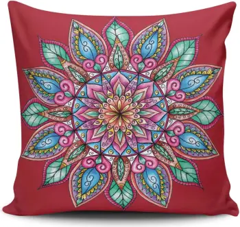 Jastëkë mbulesë Aberto Design, MANDALA-12, pa mbushje