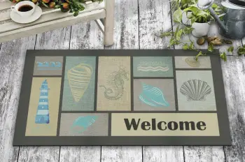 Shilte hyrëse PVC Aberto Design, motiv guackash deti