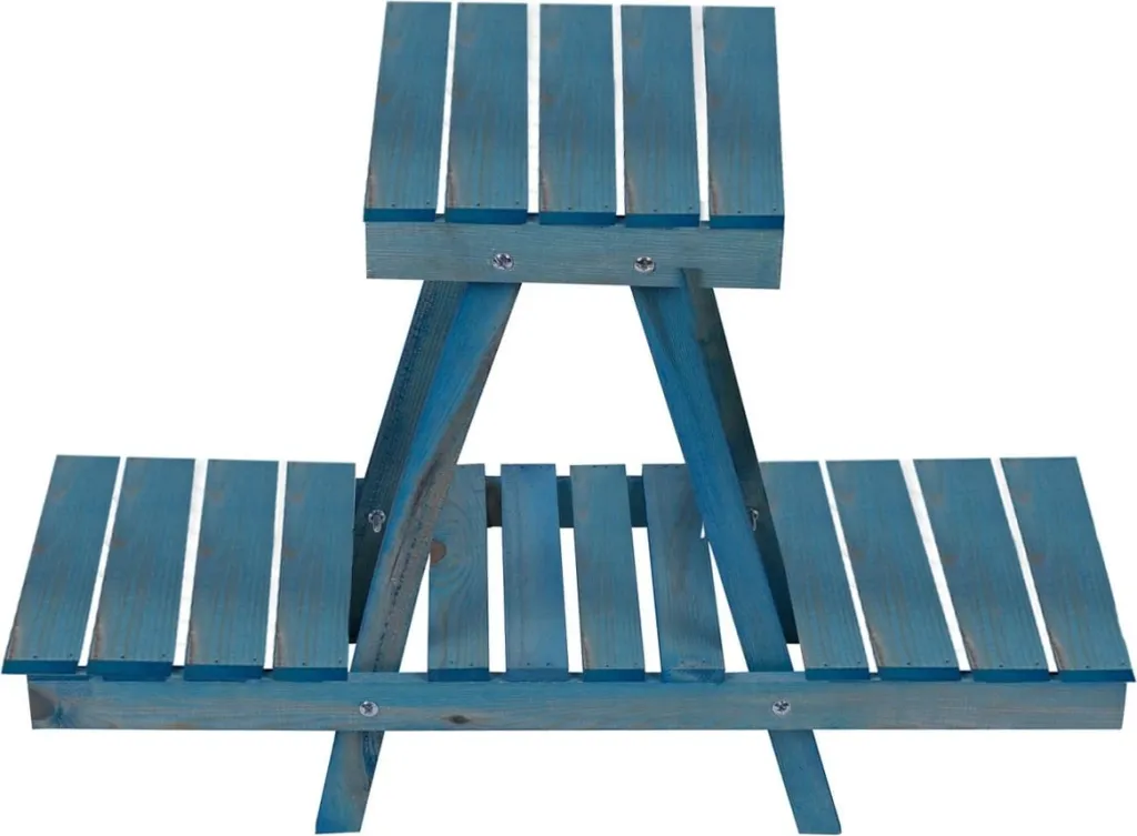 Jardiniere Aberto Design, ngjyrë blu, 212-M - 2