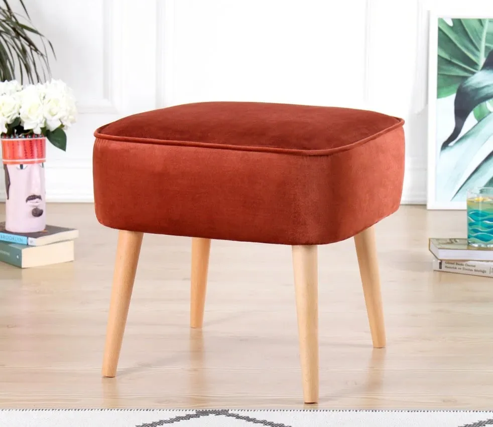 Puf Atelier del Sofa, ngjyrë e kuqe qeramike, Moouv 7082 - 2