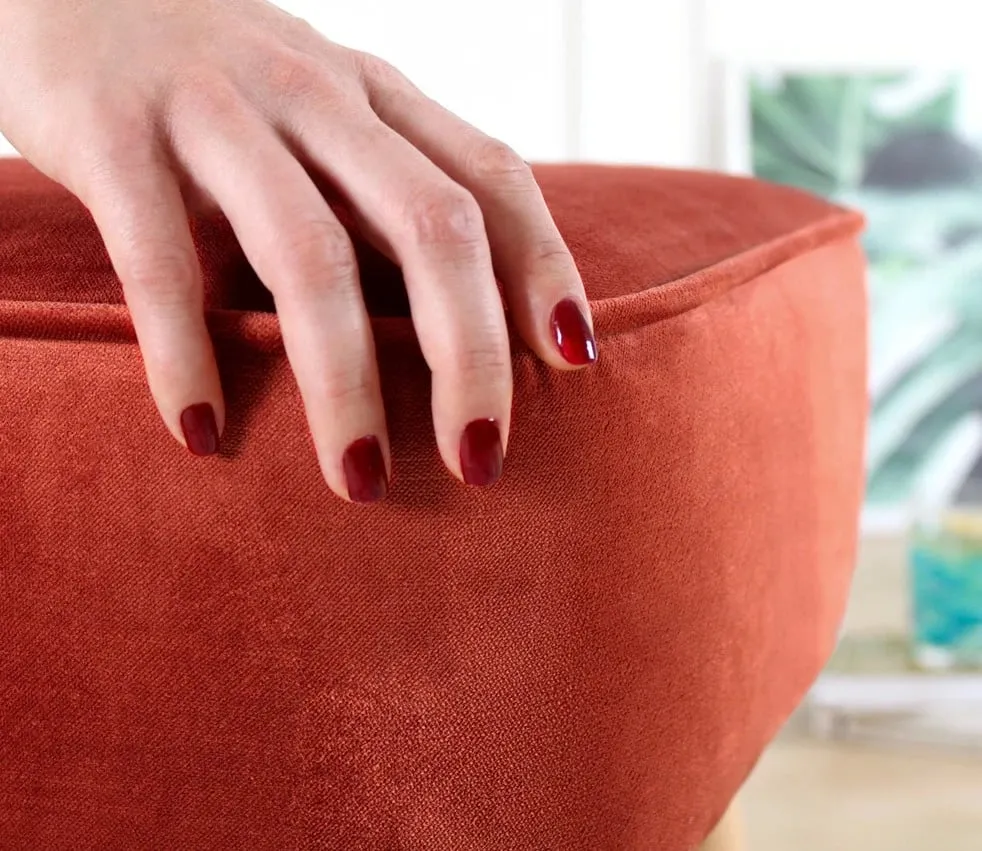 Puf Atelier del Sofa, ngjyrë e kuqe qeramike, Moouv 7082 - 5