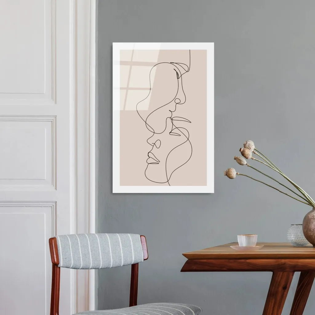 Pikturë dekorative prej xhami të temperuar, Wallity UV-1038, 30x45cm - 2