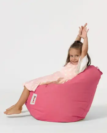 Qese ulëse për fëmijë, ngjyrë rozë, Garden Bean Bag Atelier del Sofa, Premium Kids