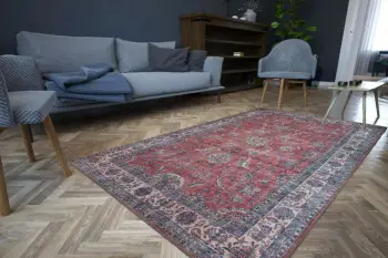 Qilim (230 x 330) Conceptum Hypnose, Blues Chenille - Rustic AL 84