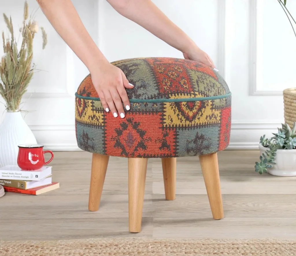 Puf Atelier del Sofa, Rugrev, i gjelbër - 2