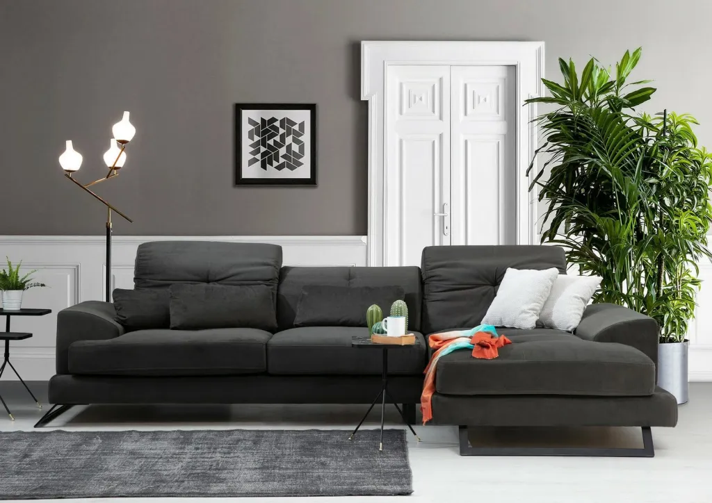 Kënd-sofë Atelier del Sofa, Frido kënd i djathtë (L3+Chl), anthracite - 4