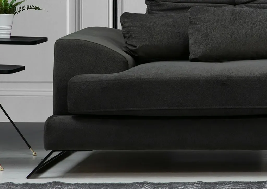 Kënd-sofë Atelier del Sofa, Frido kënd i djathtë (L3+Chl), anthracite - 8