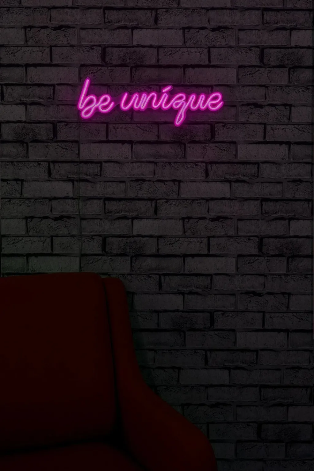 Dekor dritash LED plastike, ngjyrë rozë, Be Unique - 3