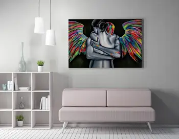 Pikturë dekorative në kanavacë Wallity, WY198, 70x100cm