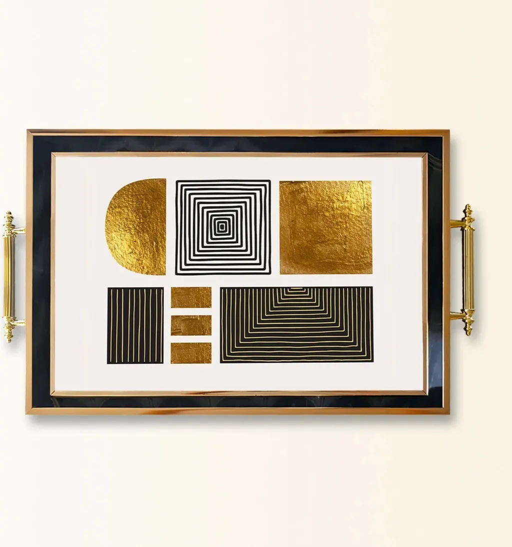 Tabaka qelqi Aberto Design, shumëngjyrëshe, TPA9877 - 2