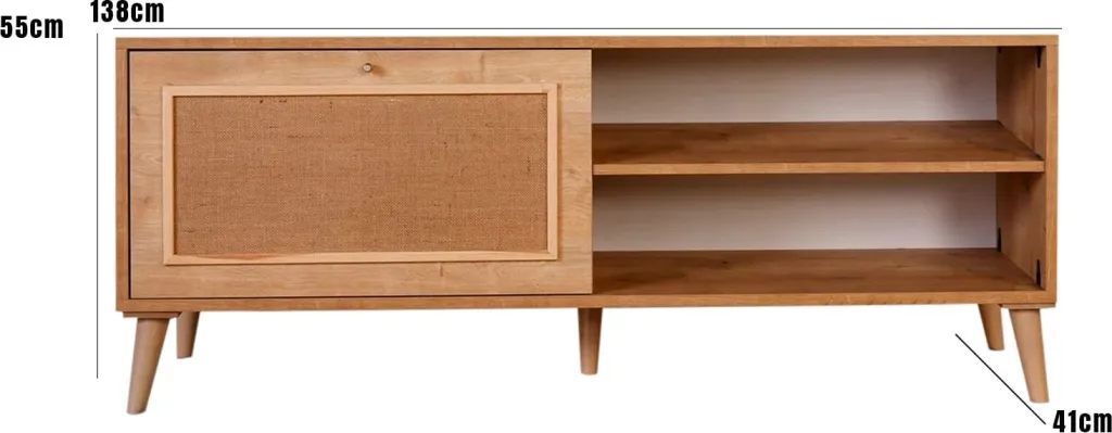 Komodinë për TV Jüt 140, lis - 6