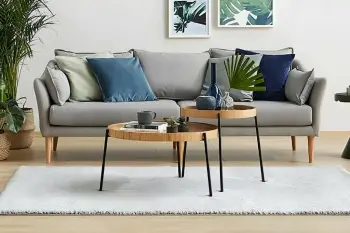 Set tavolinash të vendosshme Hanah Home, Ronda, natyrale (2 copë)