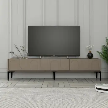Komodë TV Hanah Home, Lyon 42 - Atlas, e zezë