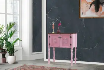 Komodinë me Sirtarë Ada Dresser, rozë