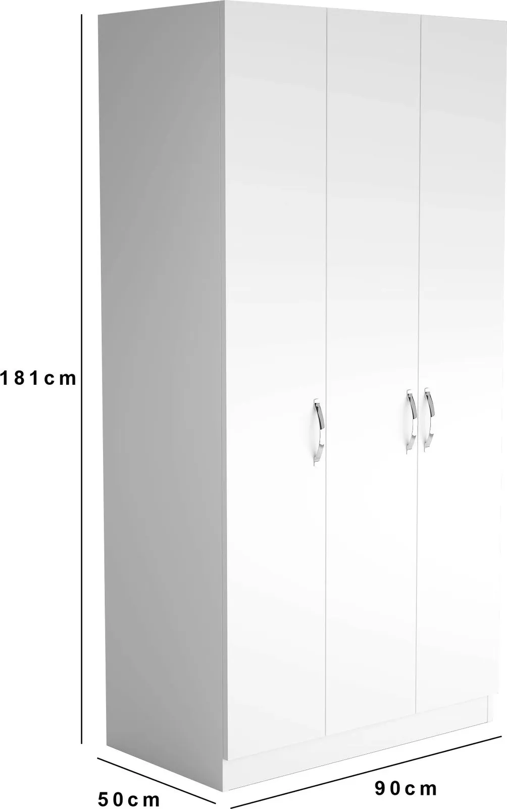 Dollap Hanah Home, FRN-12023, ngjyrë e bardhë - 7