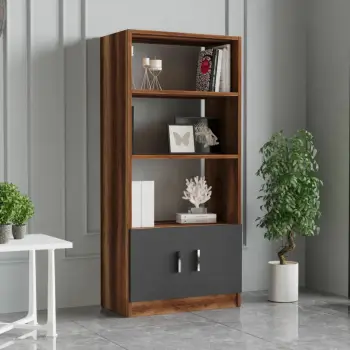 Raft librash Hanah Home, Vo4-Ba, ngjyrë arr dhe antracit
