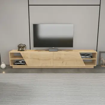 Komodë TV Hanah Home, ngjyrë lisi, Rhodes