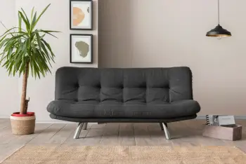 Divan-krevat 3 vendësh, Atelier del Sofa, Misa Small, ngjyrë gri e errët