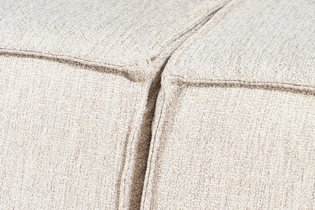 Këndare Lora, ngjyrë kafe e çelët, me pouffe, 4 pjesë - 12