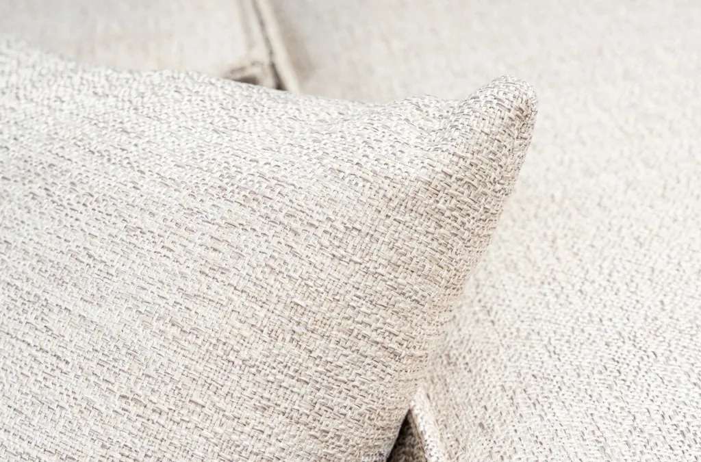 Këndare Lora, ngjyrë kafe e çelët, me pouffe, 4 pjesë - 15
