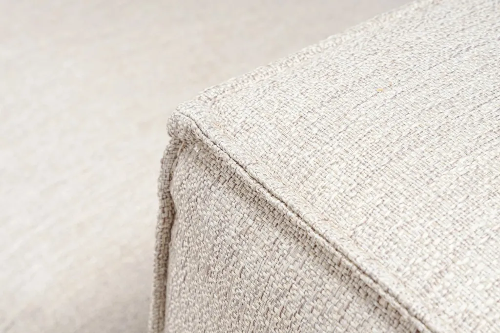 Këndare Lora, ngjyrë kafe e çelët, me pouffe, 4 pjesë - 16